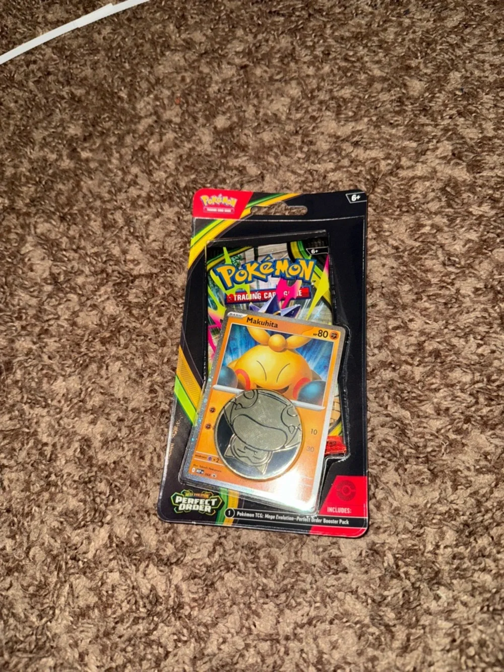 Pokémon Perfect Order Single Pack Blister [Makuhita] BRAND NEW FACTORY SEALED